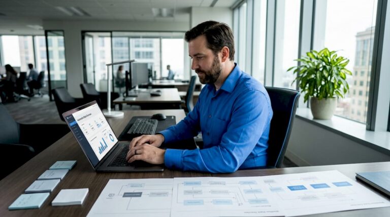 IT manager assembling automation stack overview
